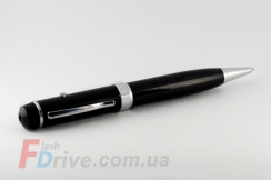 Черная ручка с лазерной указкой